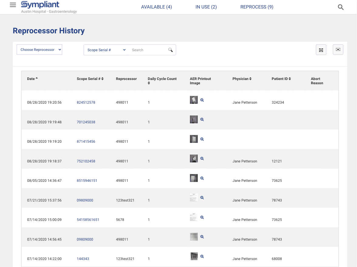 Reporting Compliance Reports